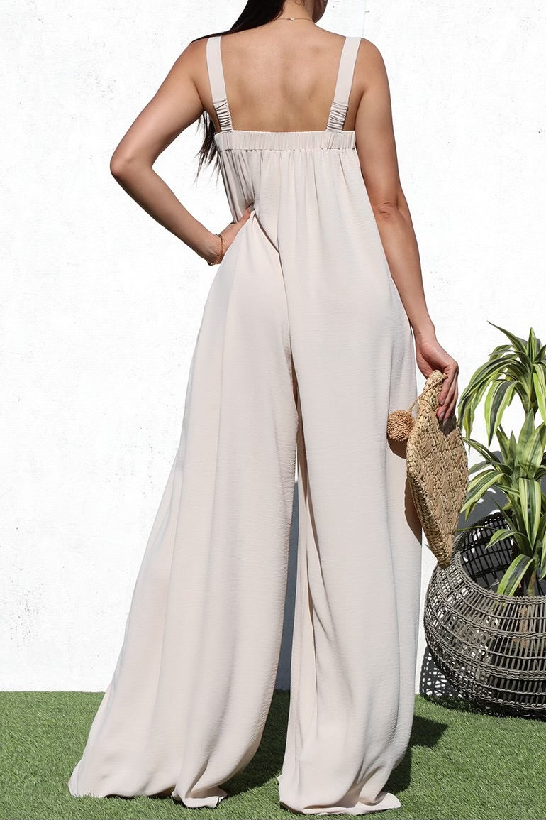 Square Neck Jumpsuit