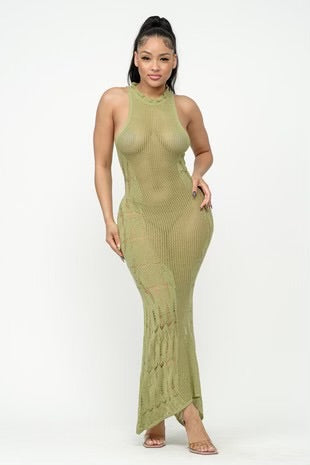 Green Mermaid Dress